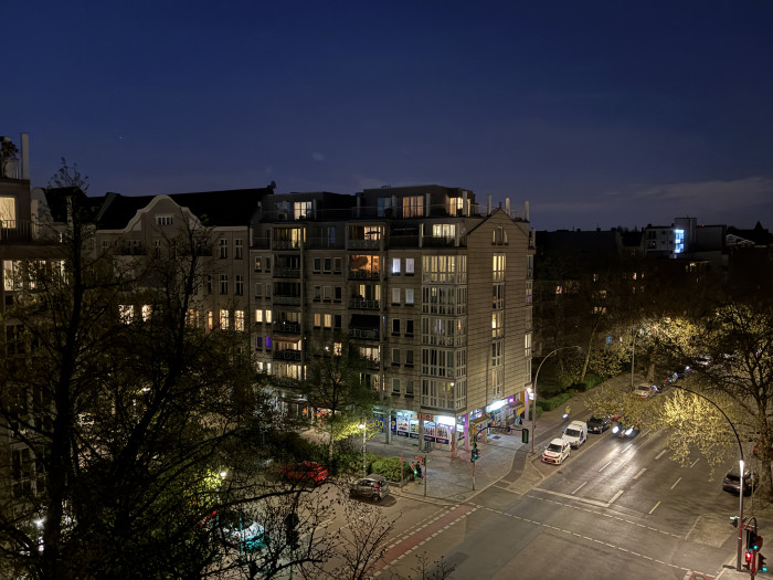 Nachaufnahmen gelingen sowohl mit dem iPhone ...